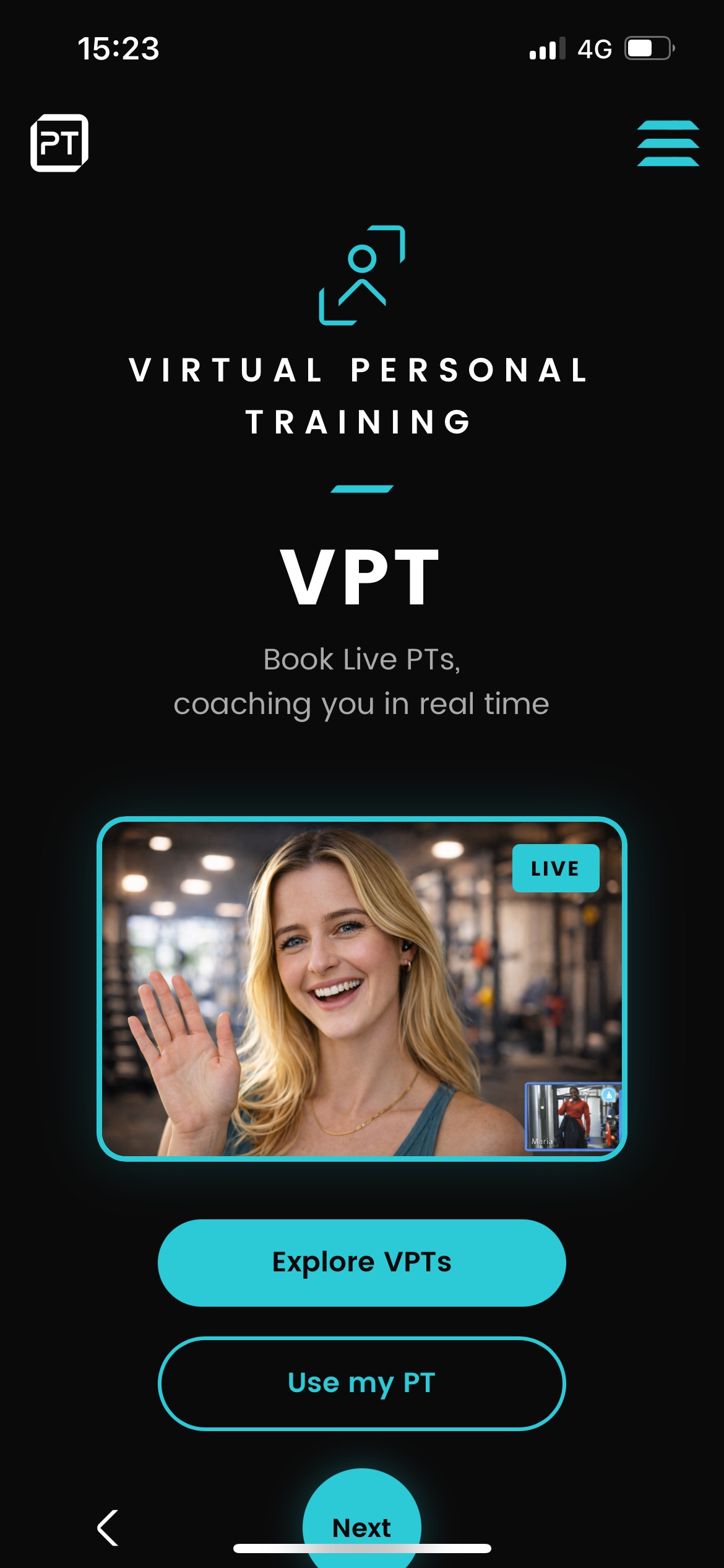 Choose a Virtual PT