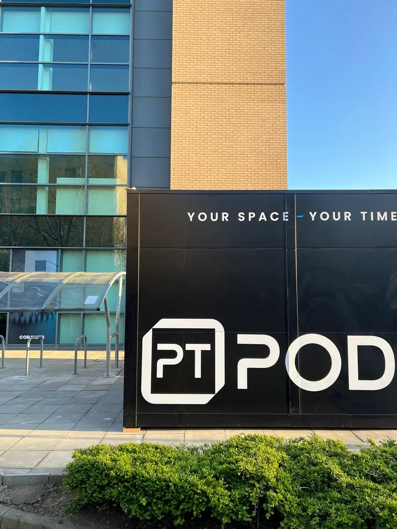 PT Pod at a partner location